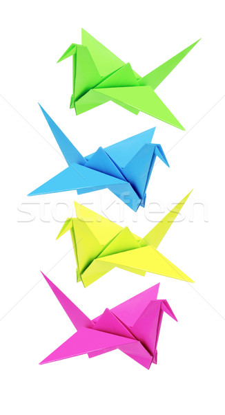 Origami Birds  Stock photo © dezign56