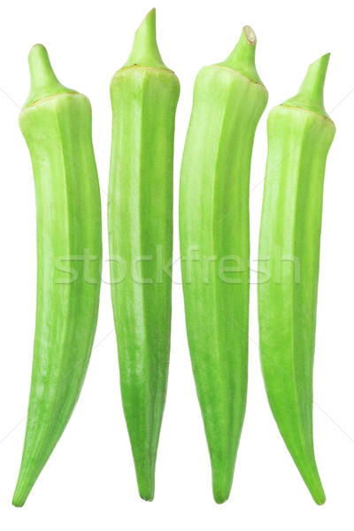 świeże zielone charakter grupy palec warzyw Zdjęcia stock © dezign56