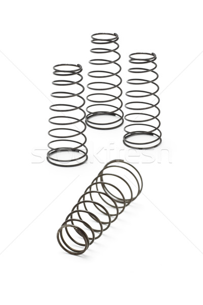 Metal spring coils Stock photo © dezign56