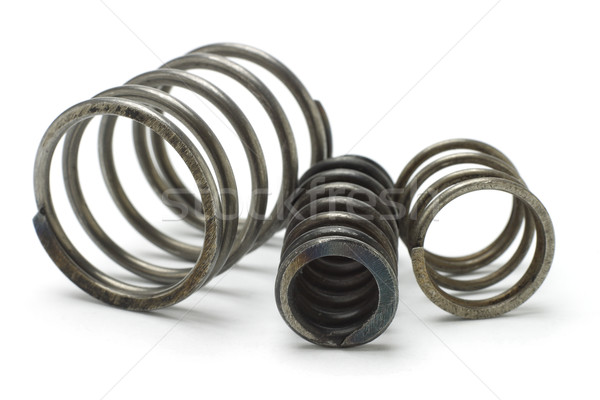 Three metal springs Stock photo © dezign56