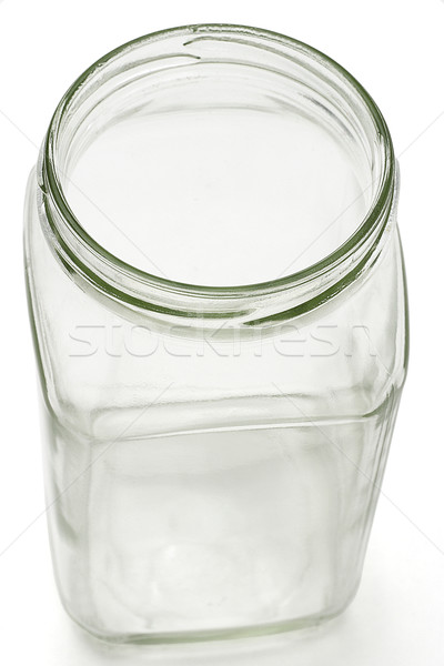Empty glass container Stock photo © dezign56
