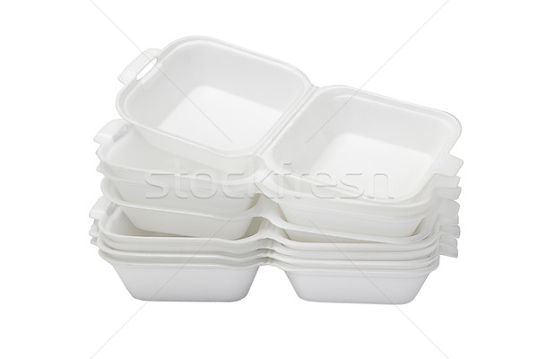 Open Styrofoam Boxes  Stock photo © dezign56