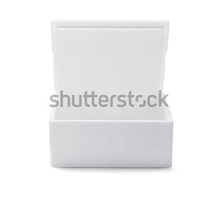 Open Styrofoam Box  Stock photo © dezign56