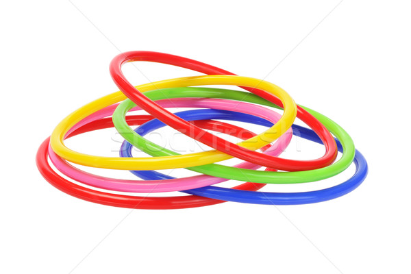 Multicolor Plastic Bangles Stock photo © dezign56