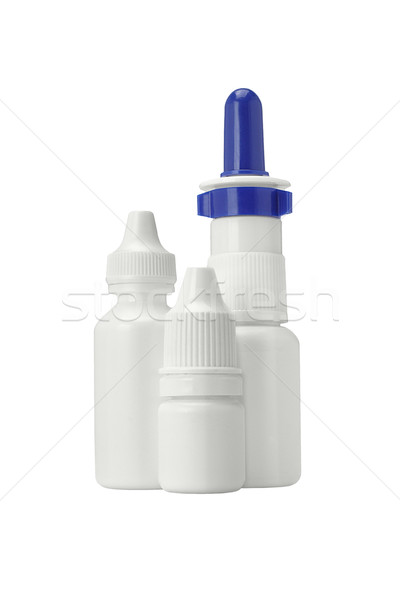 Plastic Nasal Spray bottles Stock photo © dezign56