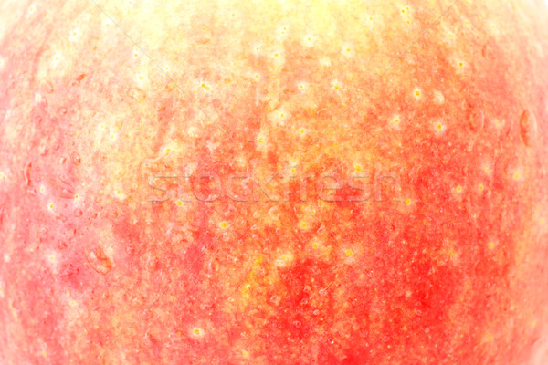 Piros alma bőr textúra közelkép vízcseppek természet Stock fotó © dezign56