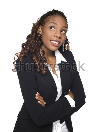 Confident Businesswoman Stock photo © dgilder