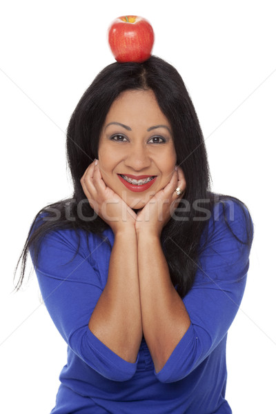 Casual Latina - William Tell Apple Braces Stock photo © dgilder