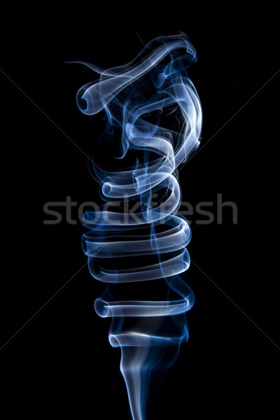 Fumée encens résumé Photo stock © dgilder
