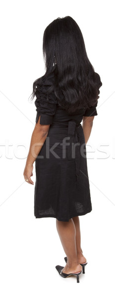 Casual Latina - rotation rear view Stock photo © dgilder