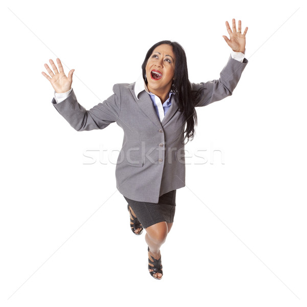 Stock photo: Businesswoman - Latina in Peril