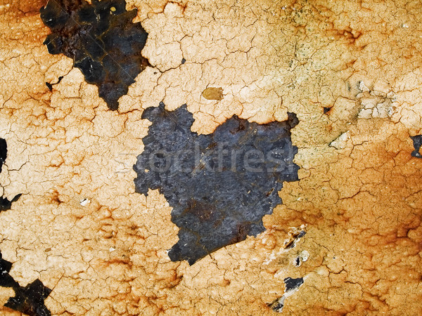 macro texture - metal - rusty metal and peeling paint Stock photo © dgilder