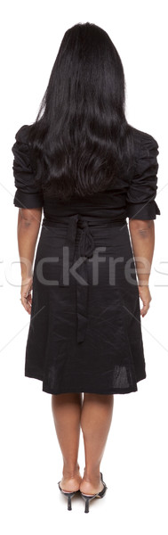 Businesswoman - Latina backside Stock photo © dgilder