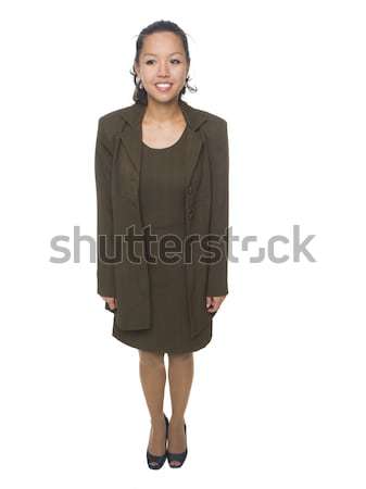 businesswoman - front view Stock photo © dgilder
