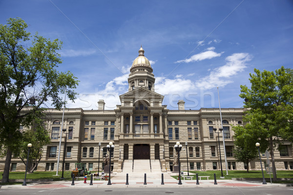 Wyoming State Capitol Building Stock photo © dgilder