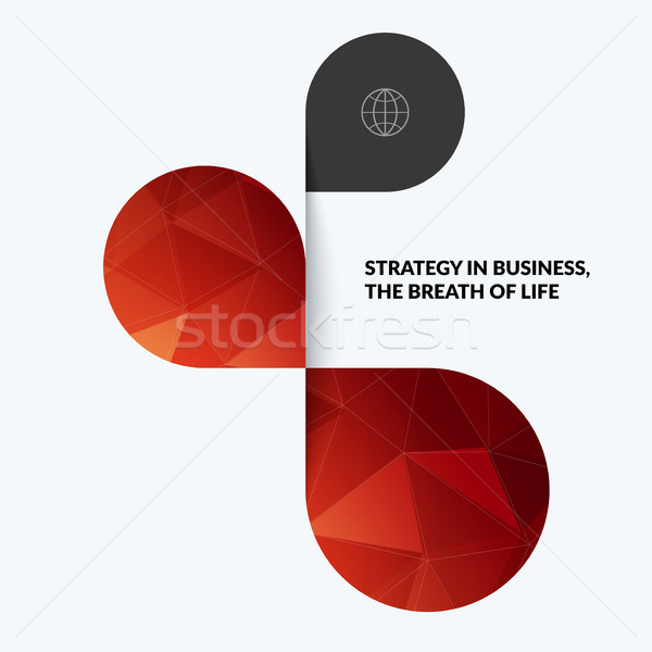 Creative design of abstract vector design elements for graphic template Stock photo © Diamond-Graphics