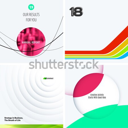 Negocios diseno resumen vector elementos gráfico Foto stock © Diamond-Graphics