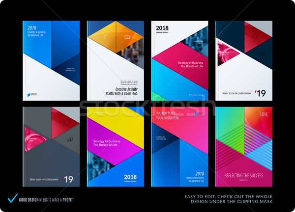 Anyag design sablon kreatív piros színes absztrakt Stock fotó © Diamond-Graphics