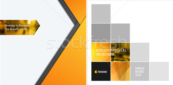 Set of abstract vector design for graphic template. Creative modern business background. Stock photo © Diamond-Graphics