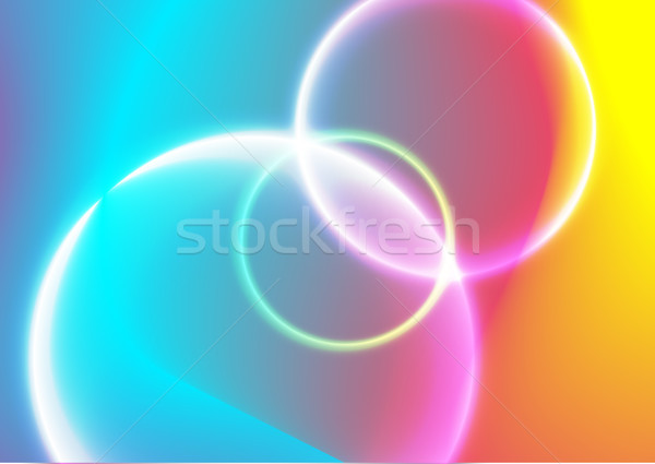 Liquid fluid design of colourful abstract vector blend background, graphic template for party, holid Stock photo © Diamond-Graphics