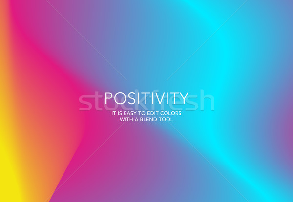 Liquid fluid design of colourful abstract vector blend background for graphic template. Stock photo © Diamond-Graphics