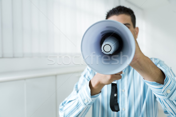 Stock photo: megaphone
