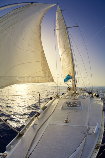 Stock photo: sail boat