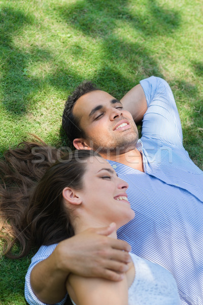 [[stock_photo]]: Copain · petite · amie · amour · date · heureux