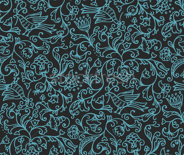 бесшовный цветочный шаблон бумаги текстуры саду Сток-фото © digiselector