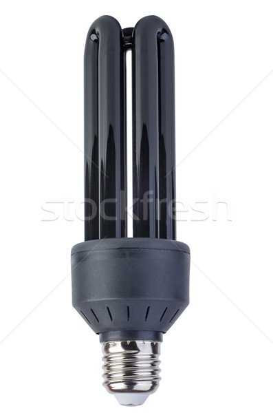 Schwarz uv fluoreszierenden Lampe Licht Stock foto © digitalr