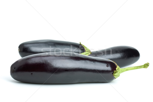 Three aubergines Stock photo © digitalr