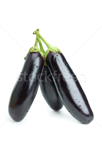 Three aubergines Stock photo © digitalr