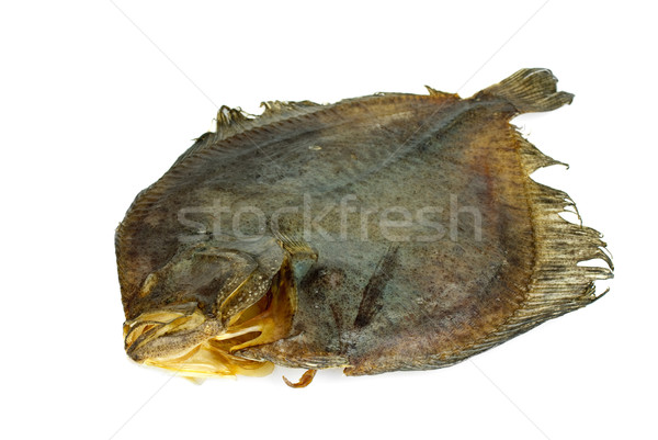 Salted turbot flatfish Stock photo © digitalr