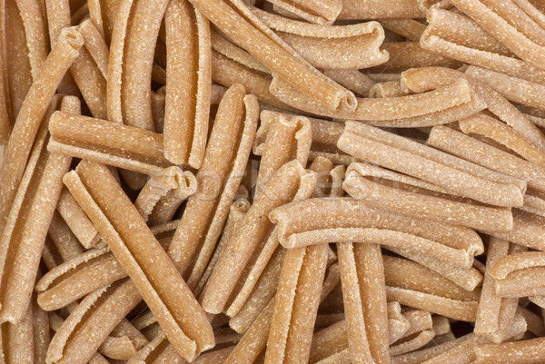 Food background: uncooked bran pasta Stock photo © digitalr