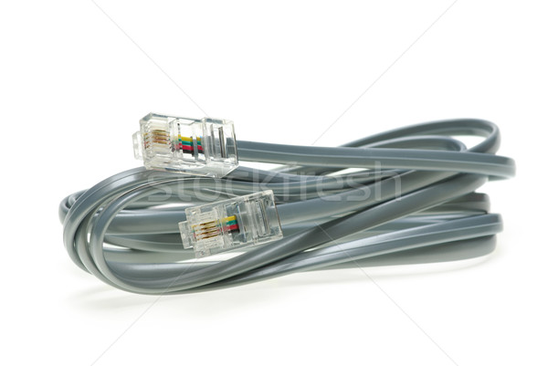 ISDN phone cable Stock photo © digitalr