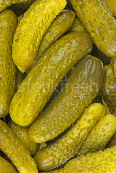 Stock photo: Marinated cornichones