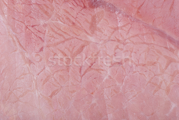 Stock photo: Close-up shot of gammon chunk