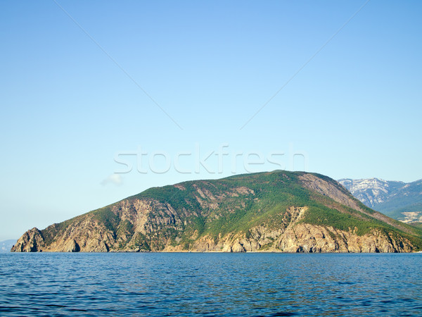 Aju-Dag (Bear-mountain). Black sea. Crimea. Ukraine Stock photo © digitalr