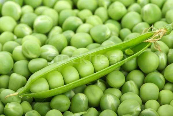 Peas and cracked pod Stock photo © digitalr