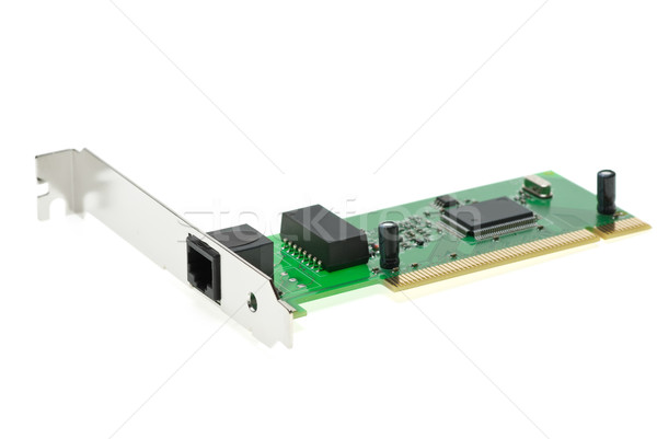 ISDN (or LAN ethernet) PCI adapter Stock photo © digitalr