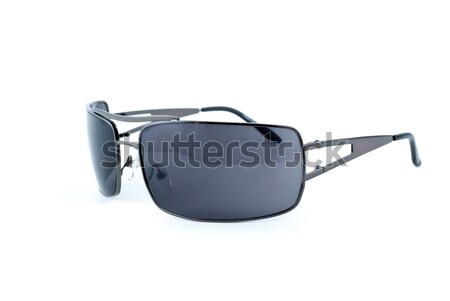 Schwarz Sonnenbrillen isoliert weiß Mann Mode Stock foto © digitalr