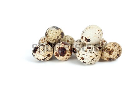 Few fresh quail eggs Stock photo © digitalr
