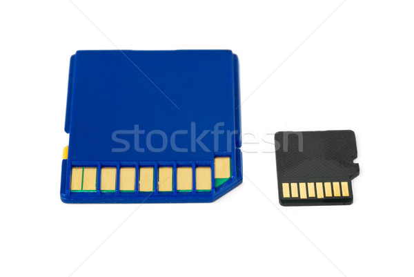 SD and MicroSD cards Stock photo © digitalr