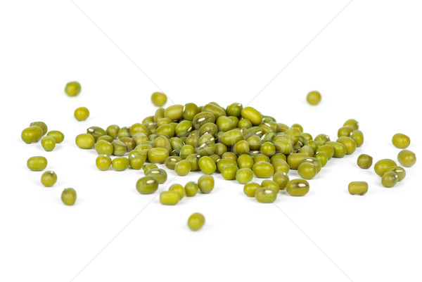 Stock photo: Green mung beans 