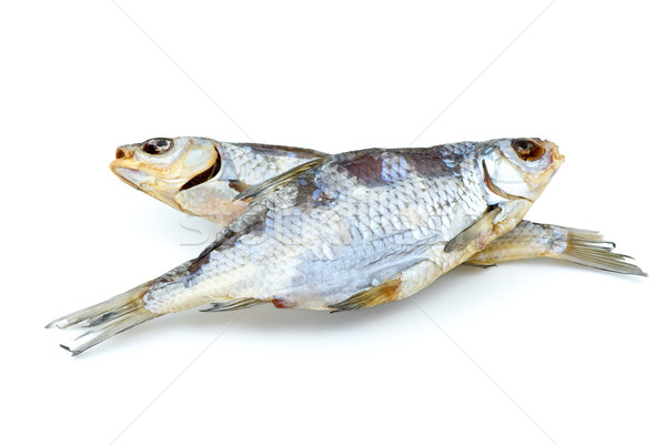 Two salted sea roach fishes Stock photo © digitalr