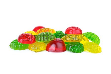 Some different colored fruit jellies Stock photo © digitalr