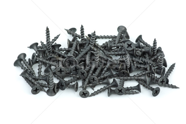 Pile of wood screws Stock photo © digitalr
