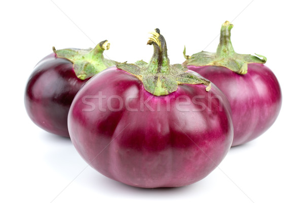 Three eggplants Stock photo © digitalr