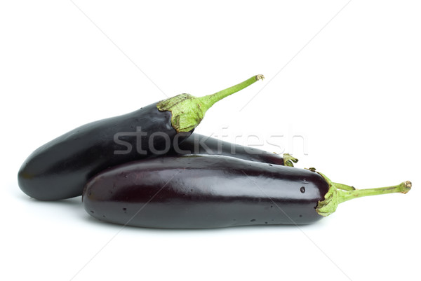 Three eggplants Stock photo © digitalr