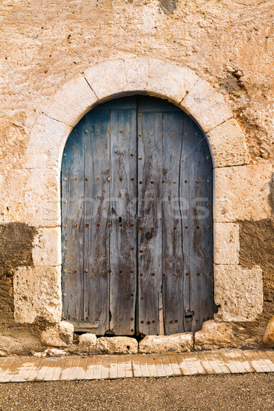 Old door Stock photo © digoarpi
